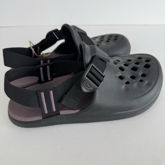 Chaco Chillos Women's Size 9 Black Adjustable Closed Toe Clogs Mules Shoes - Picture 5 of 9